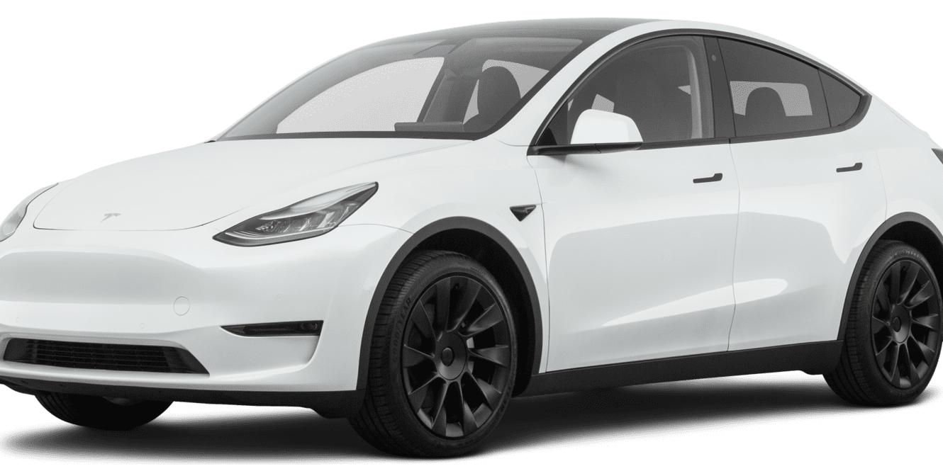 TESLA MODEL Y 2020 5YJYGDEEXLF052252 image